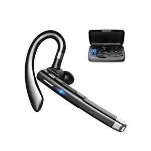 YYK-520 Earphone Bluetooth 5.1 Wireless Headset Hanging Earhook Earphones Waterproof Sports Stereo Earbud Headset with Mic