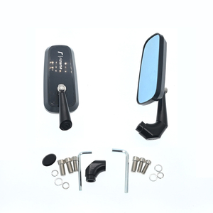 Espejo retrovisor para motocicleta 7/8 22mm <span class=keywords><strong>espejos</strong></span> CNC 1 par paquete para <span class=keywords><strong>Honda</strong></span> PCX125 <span class=keywords><strong>PCX</strong></span> 125 PCX150 <span class=keywords><strong>PCX</strong></span> 150 PCX160 - Product Image 3