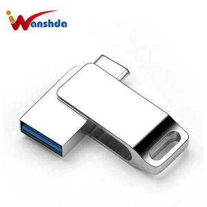 Mini Swivel Android Type-C Usb <strong>Memory</strong> Stick <strong>Flash</strong> Drive Pendrive - Product Image 1