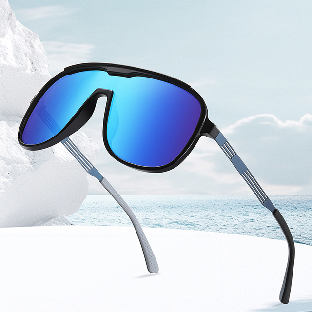 2024 Fashion Sport Sunglasses New Design Women Men Outdoor Driving Streetwear Polarized Sunglasses