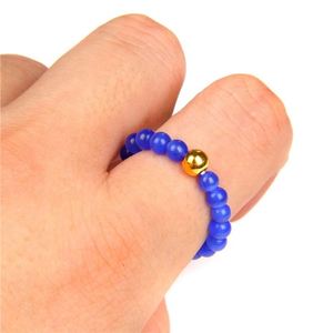 สร้อยข้อมือหินธรรมชาติประดับลูกปัดแก้วหลากสี ชุดของขวัญเครื่องประดับแบรนด์ส่วนตัวสำหรับมืออาชีพ พร้อมประกอบ - Product Image 5