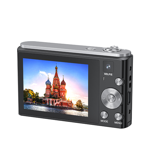 7.1X-16X Optical Zoom Front 50MP Rear 13MP Dual Camera 8K Video EIS WiFi 2.8inch IPS Touchscreen LED Flash Mirrorless Camera