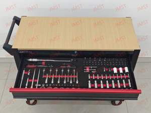 Chariot à outils industriel à roulettes avec armoire en acier pour atelier automobile, 12 tiroirs, 471 pièces, Caja De Herramientas - Product Image 2