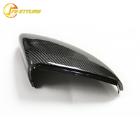 Cubierta de Espejo Retrovisor de Fibra de Carbono para Volkswagen VW POLO, Carcasa de Espejo Retrovisor Lateral para Audi A1, Repuesto 2019-2022