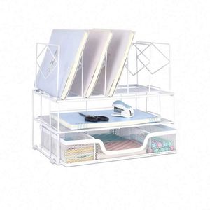 Desk Organizers and Desk Accessories - <b>File</b> Organizer with <b>Drawer</b>, Desk Accessories & Workspace Organizers for Office Supplies - Product Image 2