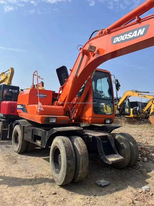 Excavadora de Ruedas Usada Doosan DH150w-7 Modelo 2022 con Motor Yanmar, Bomba Doosan y PLC, 0-2000 Horas - Product Image 6