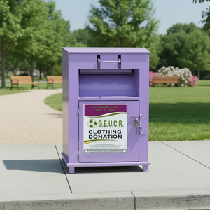 Contenedor de <span class=keywords><strong>Ropa</strong></span> para Reciclaje al por Mayor, Contenedor Público para Donación de <span class=keywords><strong>Ropa</strong></span> al Aire Libre - Product Image 3
