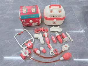 Jouets éducatifs pour enfants, trousse médicale avec stéthoscope, ensemble de jeu de docteur pour dentiste - Product Image 5