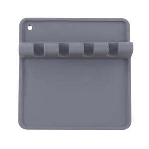 <span class=keywords><strong>Support</strong></span> à spatule en silicone pour ustensile <span class=keywords><strong>de</strong></span> <span class=keywords><strong>cuisine</strong></span> multifonction avec égouttoir et <span class=keywords><strong>support</strong></span> pour couvercle <span class=keywords><strong>de</strong></span> casserole - Product Image 5