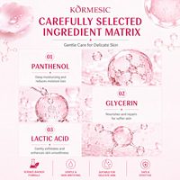 Crème nettoyante éclaircissante à la rose, nettoyant visage doux à la niacinamide pour un nettoyage en profondeur 100g