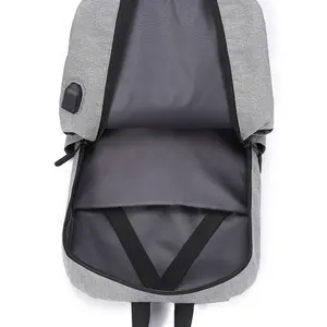 Custom Logo Durable Business Mochila Portalaptop School Rucksack Bags Cheap 15.6 Inch Laptop Backpack With Usb Charger