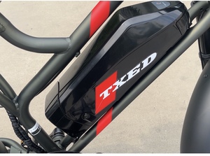 TXED USA Lagerbestand: 500W Elektro-Fatbike mit Scheibenbremse, Stahlrahmen, Retro-Strand-Cruiser-Fahrrad - Product Image 5