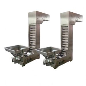 อุปกรณ์ลำเลียงสำหรับเครื่องจำหน่ายขนมขบเคี้ยว ลิฟต์แบบ Z พร้อมถังป้อน ลิฟต์ถังลำเลียงเมล็ดพืช อุปกรณ์ลำเลียง - Product Image 6