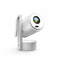 Mini projecteur intelligent portable 3D avec écran tactile LED LCD Android 13 intégré, 1080p, home cinéma, 4K, WiFi, éducation, entreprise