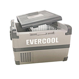 EVERCOOL 50 litro camper caravan <span class=keywords><strong>frigorifero</strong></span> <span class=keywords><strong>12v</strong></span> <span class=keywords><strong>compressore</strong></span> dc <span class=keywords><strong>12v</strong></span> portatile congelatore - Product Image 1