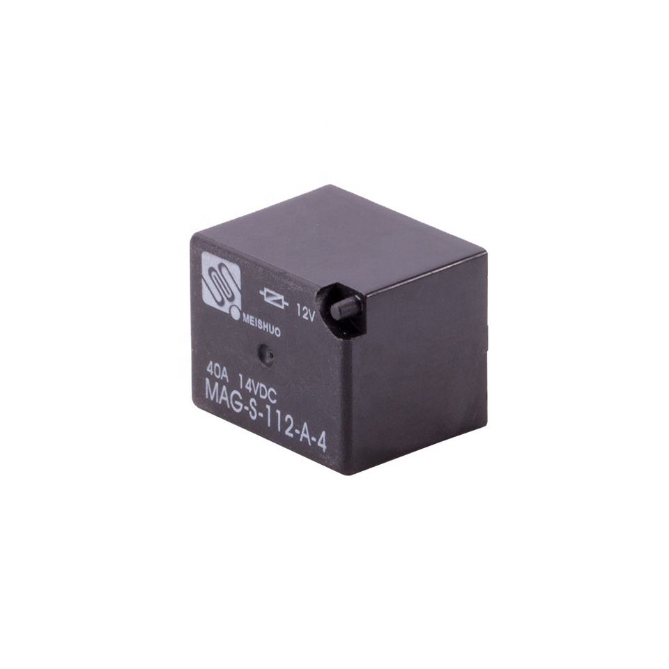 Meishuo MAG-S-112-A-4 30a 45a 12v 40a Automotive Pcb Relay for Auto Spare Parts