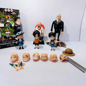 Figura de PVC de Luffy como Niño, Modelo de Anime, Adornos, Figura de Colección - Product Image 4