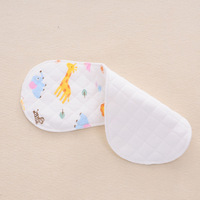 Couche pour bébé respirante à six couches en forme de cacahuète en forme de meson Lavable Absorbante Coton écologique Imprimé Couche pour nouveau-né