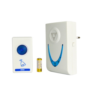 Beyaz karşılama Chinme kablosuz erişim kontrol sistemi kapı zili ofis ev elektrikli kapı zili kablosuz - Product Image 2