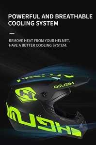 オートバイヘルメットクロスオフロードモトクロスABS材料工場卸売りクイックリリース閉鎖 - Product Image 6