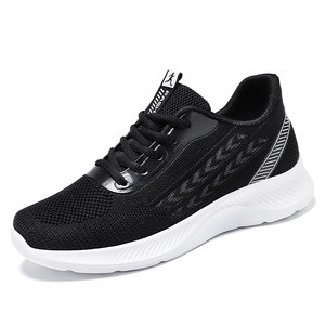 G-H832 Scarpe da tennis casual da donna in tessuto traspirante <span class=keywords><strong>con</strong></span> lacci, sneakers <span class=keywords><strong>con</strong></span> zeppa rialzata per l'estate - Product Image 4