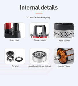 <span class=keywords><strong>Pompe</strong></span> à eau <span class=keywords><strong>solaire</strong></span> 12V <span class=keywords><strong>Pompe</strong></span> submersible haute pression avec batterie au lithium pour l'irrigation <span class=keywords><strong>D</strong></span>ébit élevé Haute pression - Product Image 5