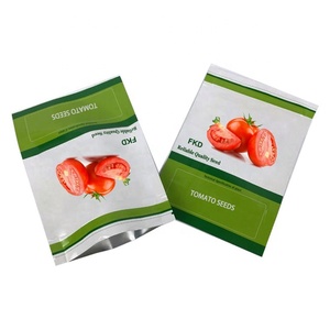 Bolsas de plástico Mylar impresas personalizadas, bolsa con 3 sellos laterales, embalaje de <span class=keywords><strong>semillas</strong></span> vacías, bolsa de plástico termosellada para negocios de <span class=keywords><strong>semillas</strong></span> - Product Image 2