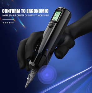 Stylo de tatouage sans fil en alliage d'aluminium, moteur sans balais, batterie au lithium électrique, 2 pièces pour maquillage permanent - Product Image 6