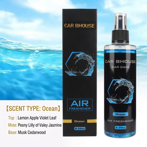 Désodorisant Océanique 250ml pour Voiture - Spray d'Intérieur à Évaporation Naturelle, Élimination des Odeurs, Parfum Longue Durée, Sans Électricité - Product Image 2