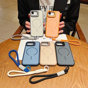 <span class=keywords><strong>Coque</strong></span> de téléphone multifonctionnelle Lichicase avec plaque arrière magnétique mate pour Samsung S24 S24 Plus S24 Ultra, <span class=keywords><strong>coque</strong></span> de protection - Product Image 1