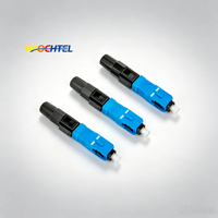 Conector de Fibra Óptica SC de Modo Único de 55 mm HC01 c SX SC UPC, Conexión Rápida, Montaje en Campo, Sin Fusión, FTTX