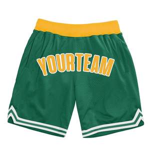 Pantalones cortos personalizados sublimación pantalones cortos de baloncesto bordados transpirables de secado rápido - Product Image 4