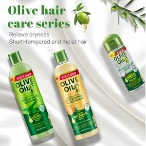 Mousse coiffante longue durée à tenue forte à l'huile d'<span class=keywords><strong>olive</strong></span>, marque privée, parfumée sur mesure, pour perruques bouclées et tresses - Product Image 2