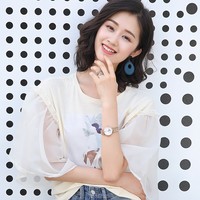 Reloj de Pulsera para Mujer, Diseño de Mariposa, Mecánico, Analógico, Resistente al Agua, con Correa de Acero Inoxidable