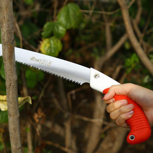 Sierra de podar Mountain Rattan de 350 mm con hoja recta de acero con alto contenido de carbono para podar árboles en huertos y jardines - Product Image 5