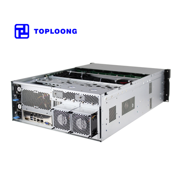 4u 24 Bays Storage Server Chassis Ai Gpu Server Case Factory Directly Supply With 12gb/S Expander Backplane