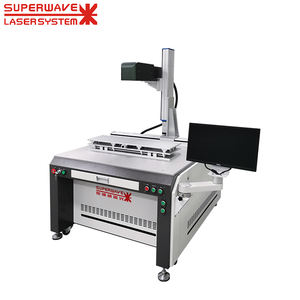 Mesin Penanda <span class=keywords><strong>Laser</strong></span> Serat 3D yang Mudah Dioperasikan Mesin Pencetak Format Besar untuk Kuningan dan Perak - Product Image 5