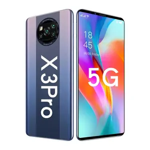 Smartphone x3 pro versão global, celular com baixo preço, 12gb, 512gb, câmera de 24mp + 48mp, imperdível