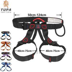 Arnés de Rapel Tupa Ajustable Negro para Escalada en Roca y Montañismo, Cinturón de Seguridad - Product Image 2