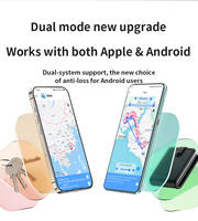 Traceur anti-perte intelligent Airtag, dispositif de suivi d'objets sans fil portable pour iOS et Android, facile à trouver les clés et les accessoires