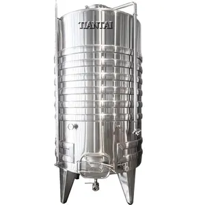 6000L Jacketed Thực Phẩm Lớp Bê Tông Tanks Rượu Tanks Lên Men Rượu Thương Mại Làm Cho Nguồn Cung Cấp Lên Men