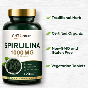CHTNature Private Label High <strong>Protein</strong> 500mg 1000mg Spirulina Powder <strong>Tablets</strong> - Product Image 4