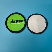 Patchs en tissu 3D tissé thermocollants avec logo personnalisé pour vêtements et sacs – Broderie DIY de haute qualité