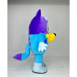 Adultos tamaño felpa <span class=keywords><strong>perro</strong></span> Azul mascota ropa niños cumpleaños carnaval fiesta Cosplay dibujos animados <span class=keywords><strong>Anime</strong></span> inflable Bingo <span class=keywords><strong>perro</strong></span> disfraces - Product Image 2