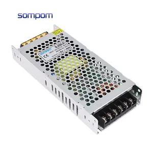 SOMPOM 110/220V AC para 5V DC 200W 40A Thin Multiple Switching Mode Fonte de Alimentação Para Display LED