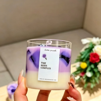 Eiskaffee-Aromatherapie Tassenförmige Duftkerze aus Gelee-Wachs für Heimdekoration & Geschenke, Bars, Thanksgiving & Ostern