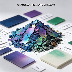 Pigments Caméléon CML-X510 à Changement de Couleur pour Peinture Automobile, Encre Anti-Contrefaçon et Plastique - Product Image 4