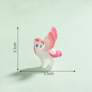 Figurines miniatures 3D de fées, nains, elfes, hiboux, licornes en résine pour la décoration de jardins féériques, pots de fleurs et accessoires de bricolage - Product Image 6