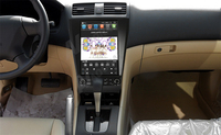Autoradio android, écran tactile HD, DSP, GPS, lecteur multimédia, stéréo, unité pour voiture Honda accord 7 (2003-2007), compatible Can-Bus