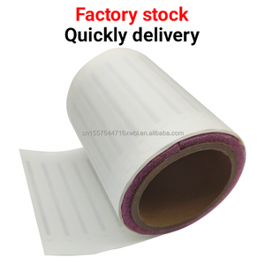 Fabrieksvoorraad Lange-afstands RFID bibliotheeklabel 860~960MHz NXP U9 blanco RFID label sticker voor logistiek beheer - Product Image 2